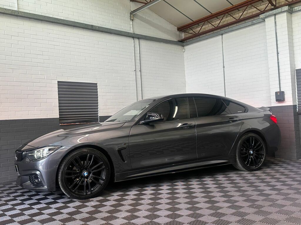 BMW 4 Series Gran Coupe 2.0 420D M Sport Hatchback Euro 6 YC18FRX Grey #5