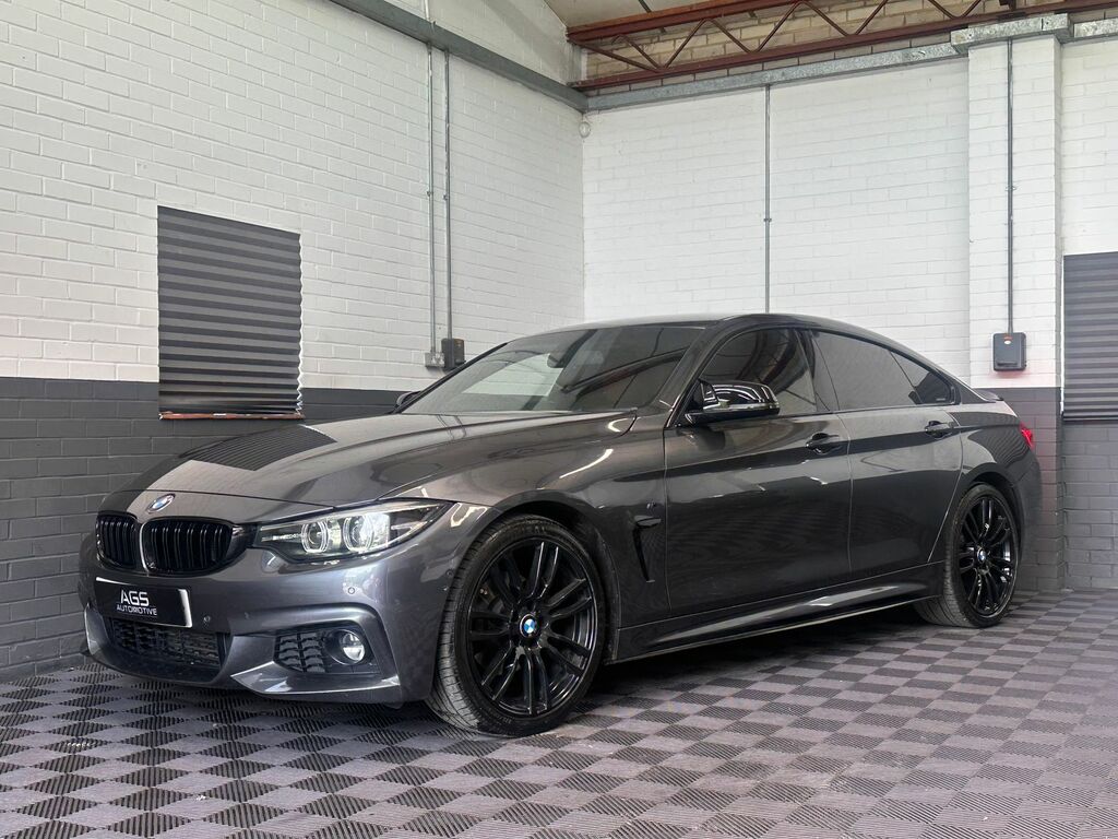 BMW 4 Series Gran Coupe 2.0 420D M Sport Hatchback Euro 6 YC18FRX Grey #6