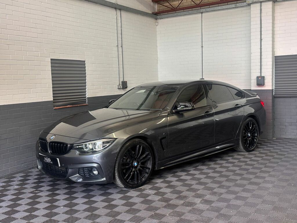 BMW 4 Series Gran Coupe 2.0 420D M Sport Hatchback Euro 6 YC18FRX Grey #4