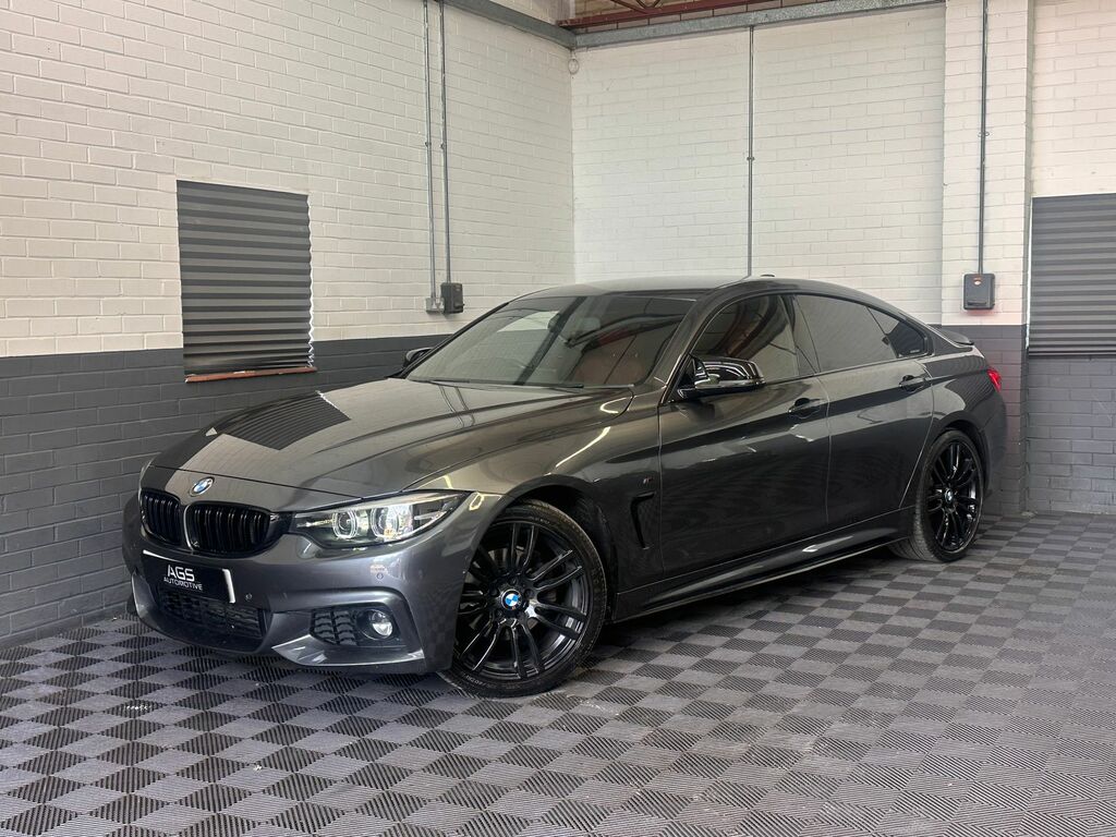 BMW 4 Series Gran Coupe 2.0 420D M Sport Hatchback Euro 6 YC18FRX Grey #3