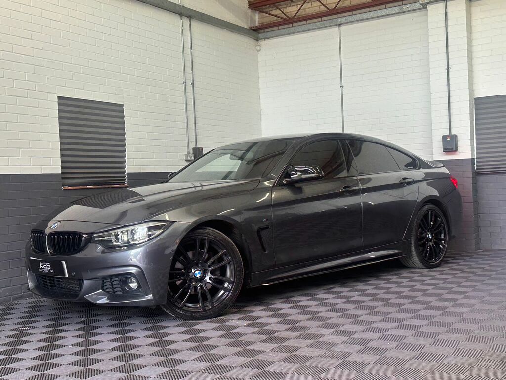 BMW 4 Series Gran Coupe 2.0 420D M Sport Hatchback Euro 6 YC18FRX Grey #2