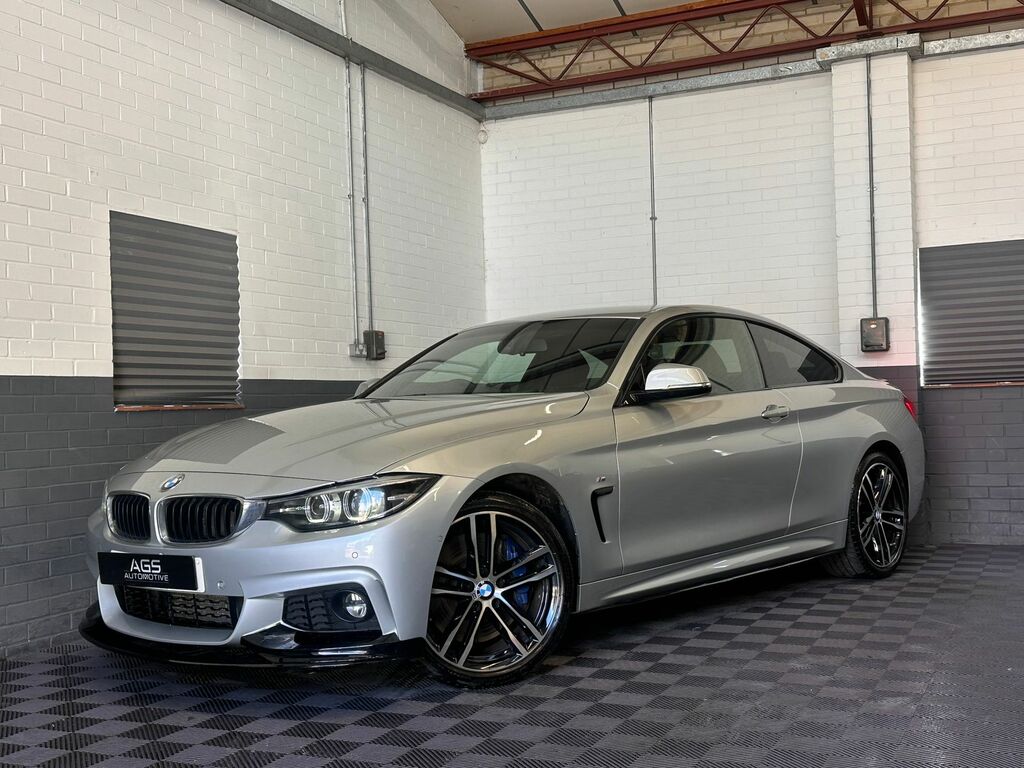 BMW 4 Series Gran Coupe 3.0 435D M Sport Coupe Xdrive Euro YK18WYA Silver #3