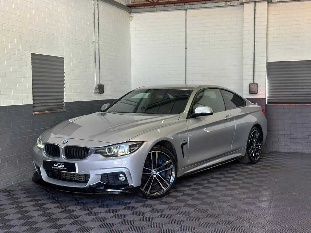 BMW 4 Series Gran Coupe 3.0 435D M Sport Coupe Xdrive Euro YK18WYA Silver #2