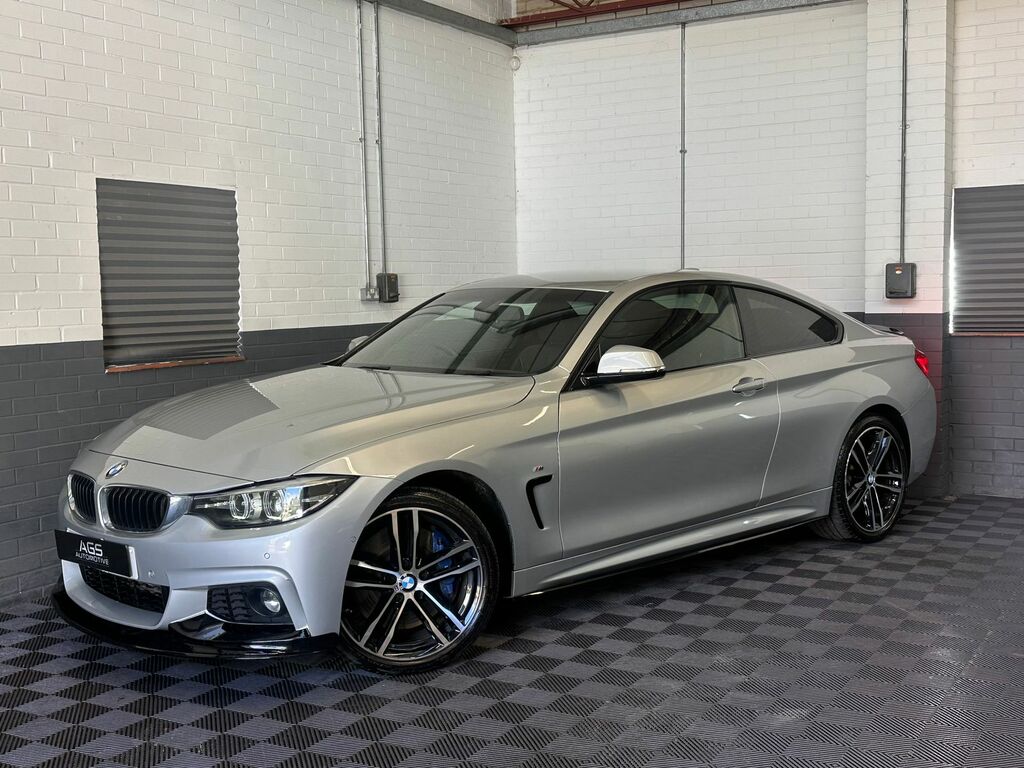 BMW 4 Series Gran Coupe 3.0 435D M Sport Coupe Xdrive Euro YK18WYA Silver #4