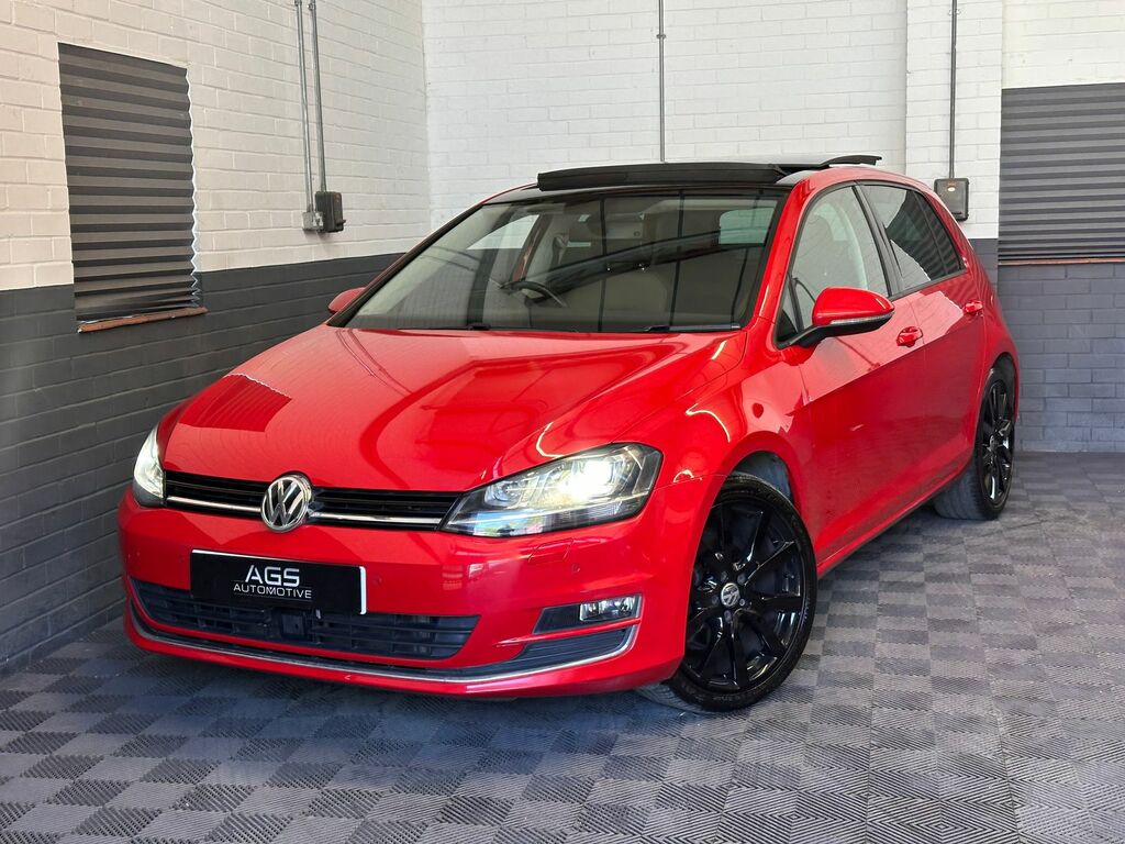 Volkswagen Golf 2.0 Tdi Bluemotion Tech Gt Hatchback Ds Red