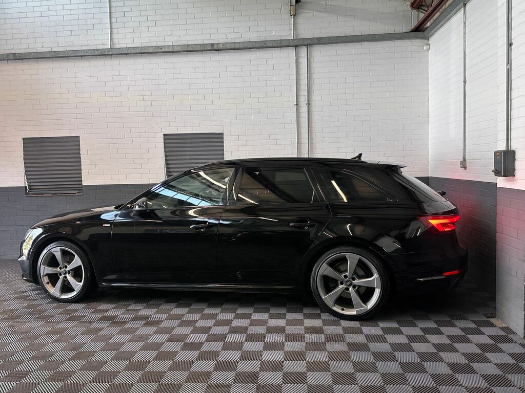 Audi A4 Avant 2.0 Tfsi Black Edition Estate S Tronic YE18EEW Black #6
