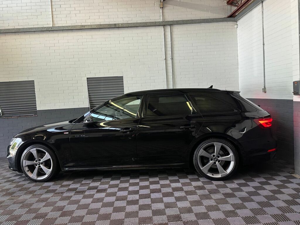 Audi A4 Avant 2.0 Tfsi Black Edition Estate S Tronic YE18EEW Black #5