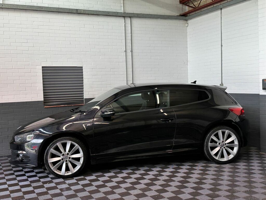 Volkswagen Scirocco 2.0 Tdi Bluemotion Tech R-line Hatchback Diese MD14BUJ Black #4
