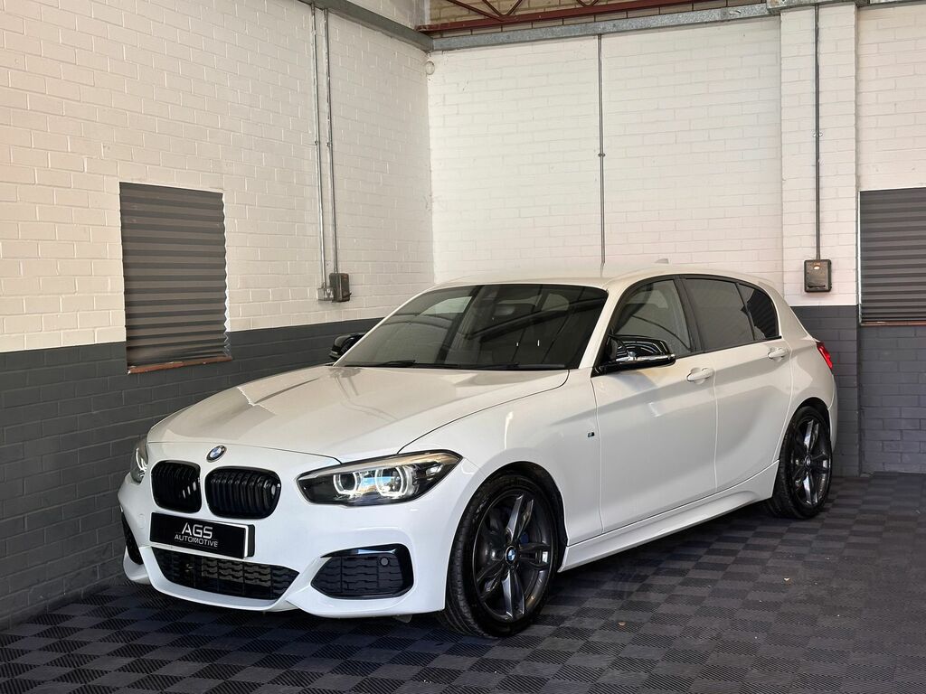 BMW 1 Series 3.0 M140i Shadow Edition Hatchback KP67YTG White #3