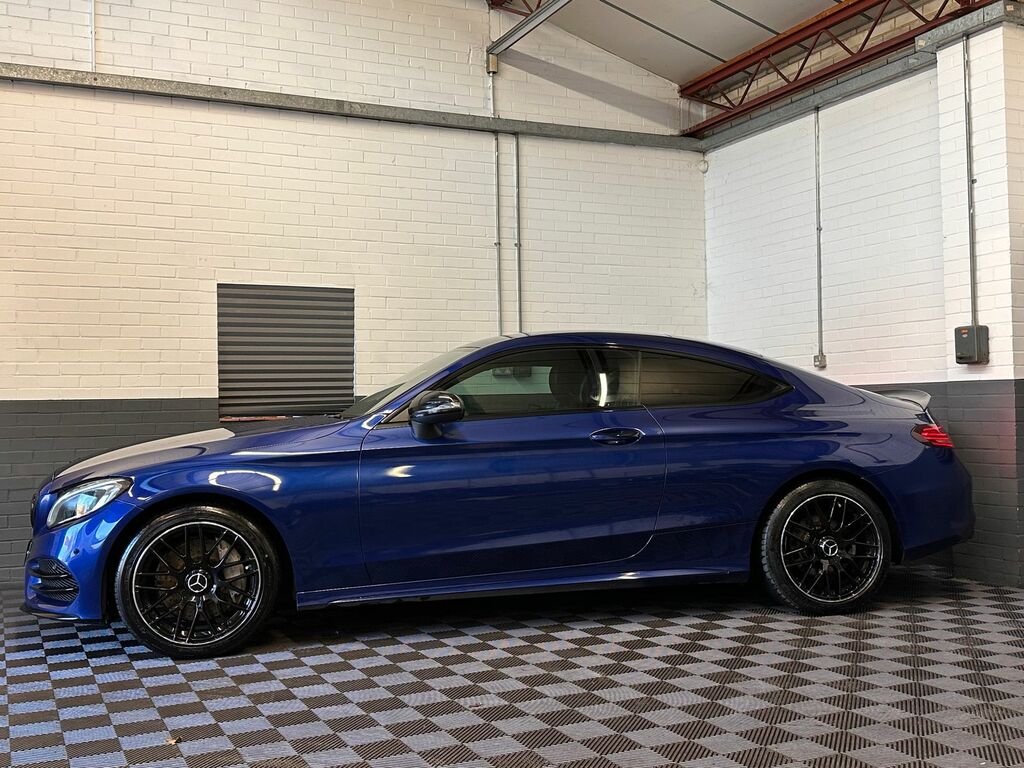 Mercedes-Benz C Class 2.1 C250d Amg Line Premium Plus Coupe KS66DXU Blue #6