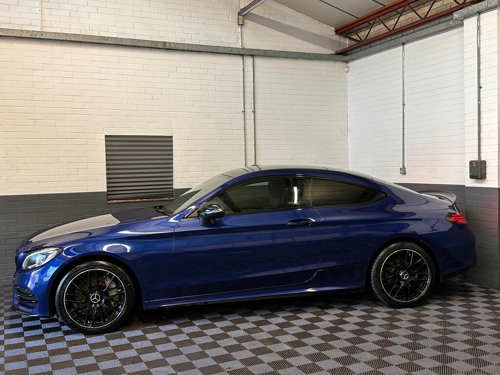 Mercedes-Benz C Class 2.1 C250d Amg Line Premium Plus Coupe KS66DXU Blue #5