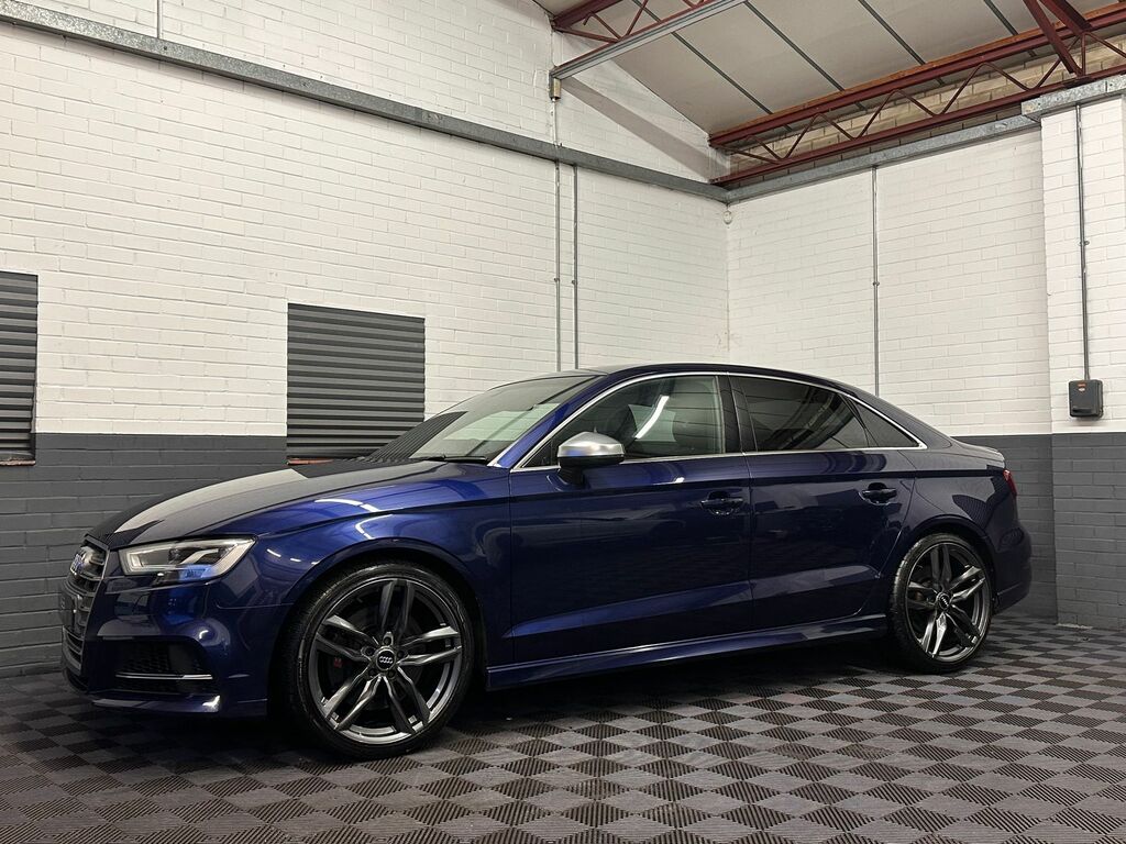 Audi S3 2.0 Tfsi Saloon S Tronic Quattro Euro 6 LV67YJS Blue #6