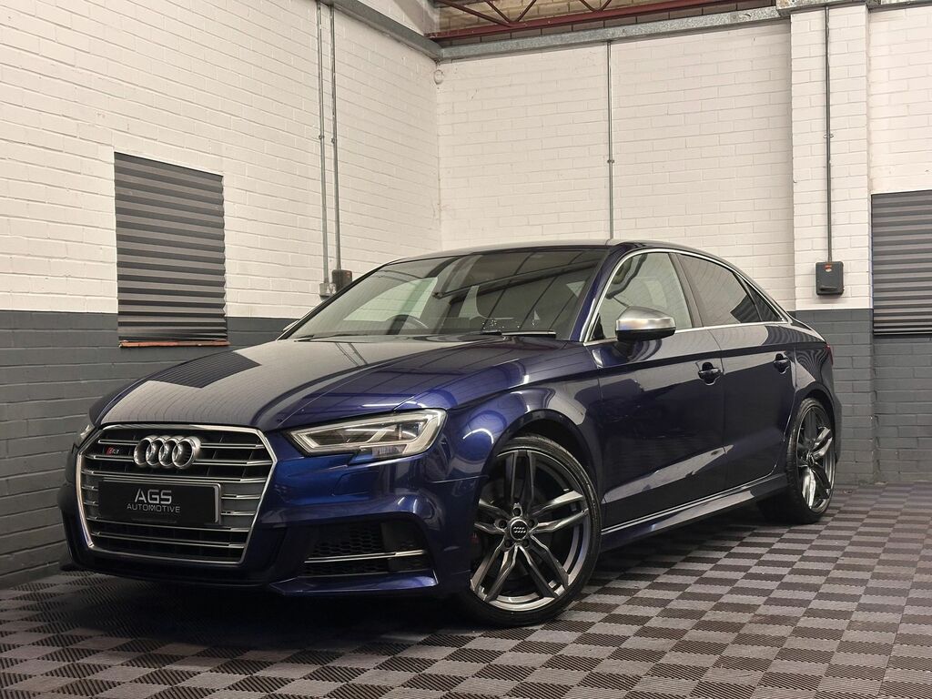 Audi S3 2.0 Tfsi Saloon S Tronic Quattro Euro 6 LV67YJS Blue #3