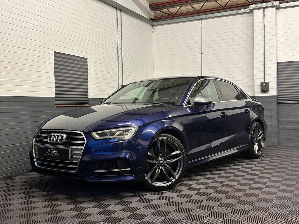 Audi S3 2.0 Tfsi Saloon S Tronic Quattro Euro 6 LV67YJS Blue #2