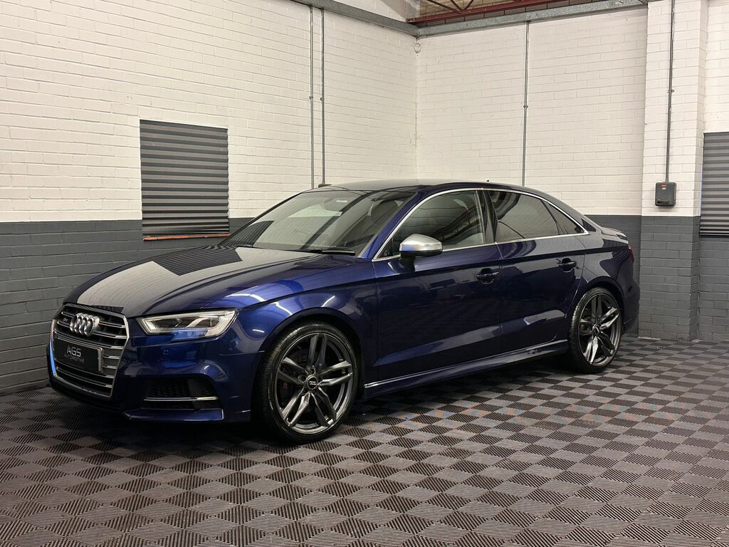 Audi S3 2.0 Tfsi Saloon S Tronic Quattro Euro 6 LV67YJS Blue #5