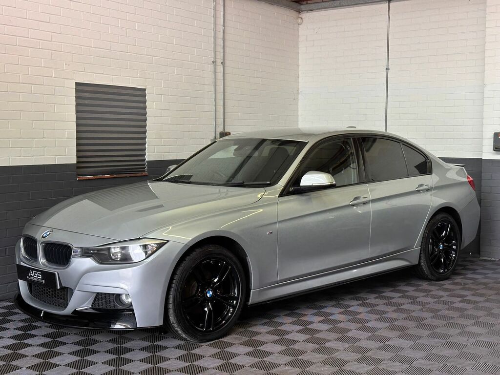 BMW 3 Series 2.0 320D M Sport Saloon Xdrive Eur M17YNT Silver #2