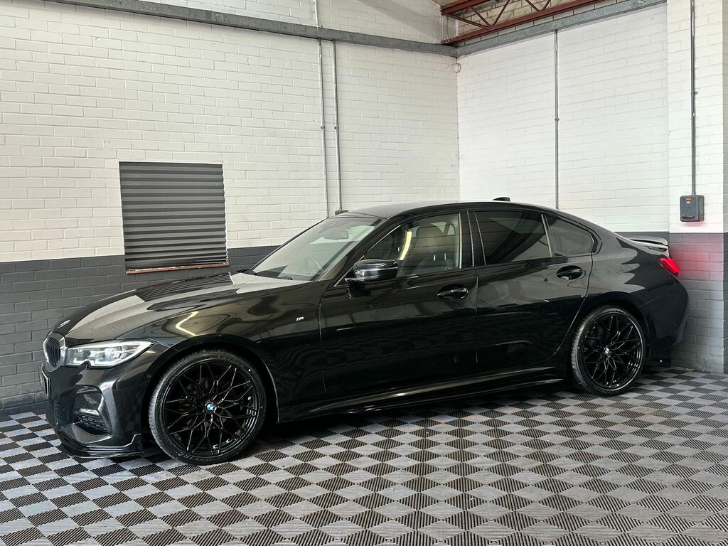 BMW 3 Series 2.0 320D M Sport Saloon Euro 6 S YK69KGH Black #3