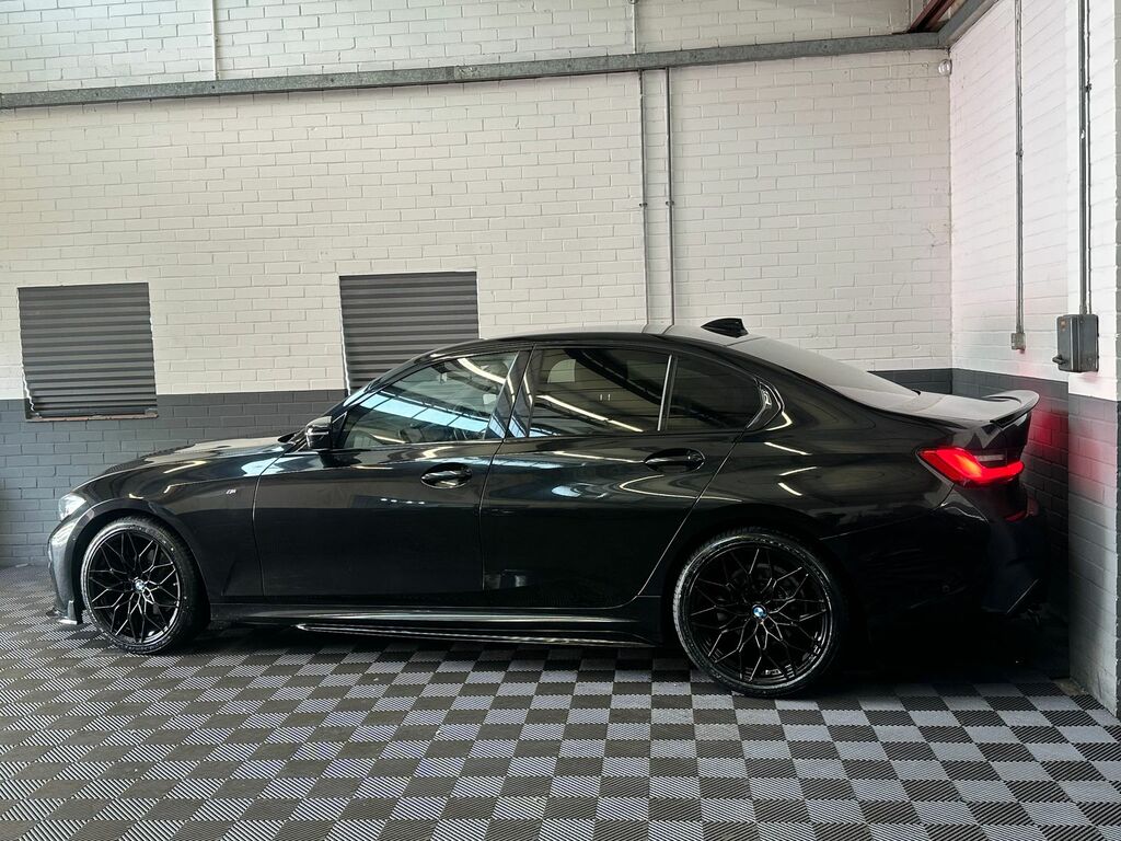 BMW 3 Series 2.0 320D M Sport Saloon Euro 6 S YK69KGH Black #4