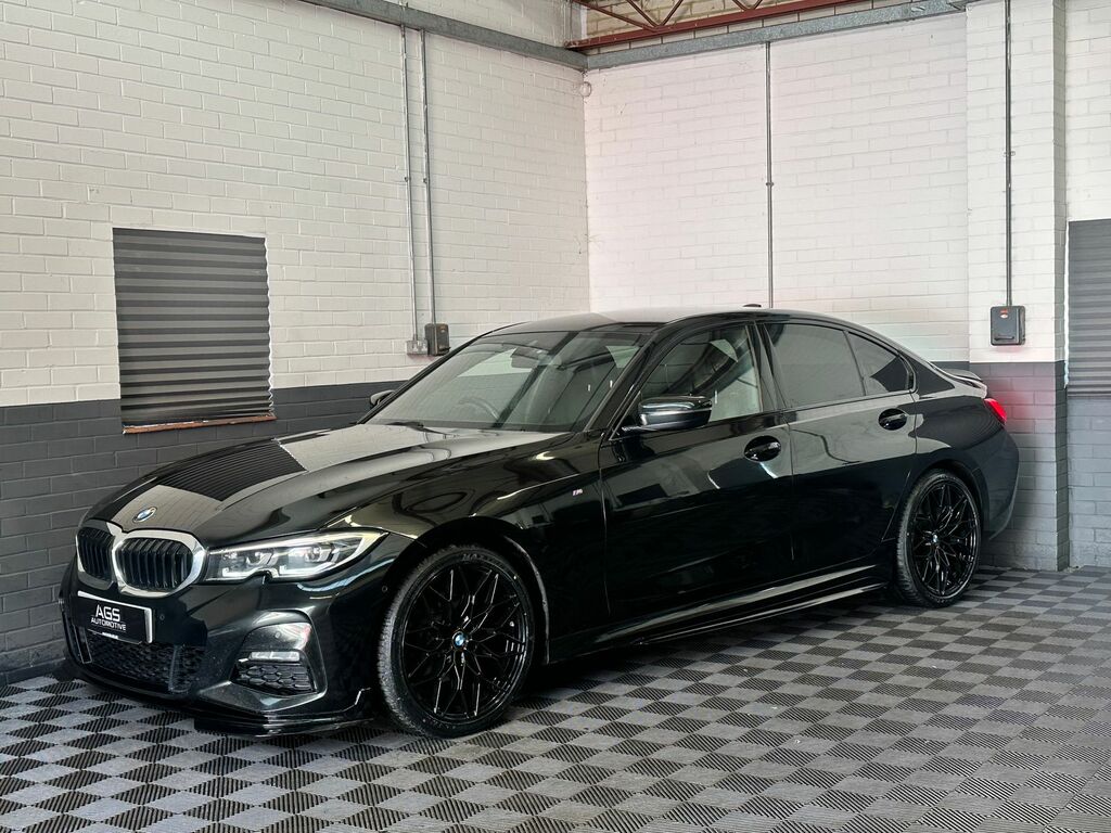 BMW 3 Series 2.0 320D M Sport Saloon Euro 6 S YK69KGH Black #2