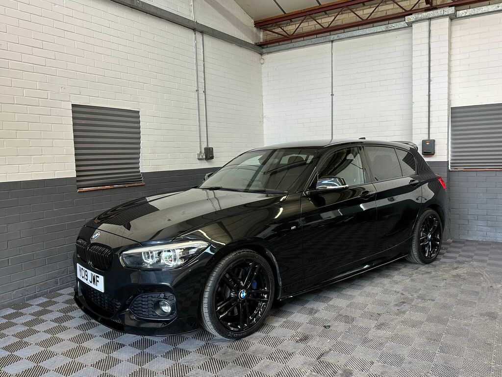 BMW 1 Series 1.5 118I Gpf M Sport Shadow Edition Hatchback YC19JWF Black #6