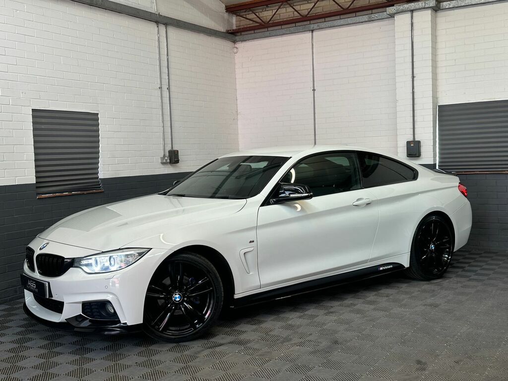 BMW 4 Series Gran Coupe 2.0 420I M Sport Coupe Euro 6 Ss ML15GKY White #3