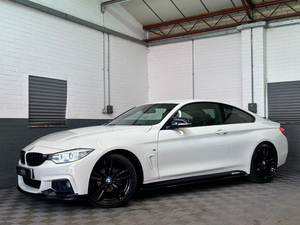 BMW 4 Series Gran Coupe 2.0 420I M Sport Coupe Euro 6 Ss ML15GKY White #4