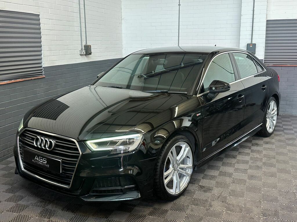 Audi A3 2.0 Tfsi 40 S Line Saloon S Tronic Quat Black #6