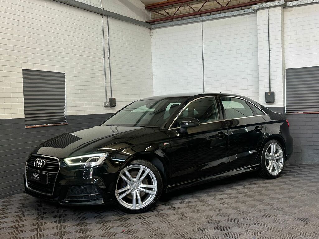 Audi A3 2.0 Tfsi 40 S Line Saloon S Tronic Quat Black #2