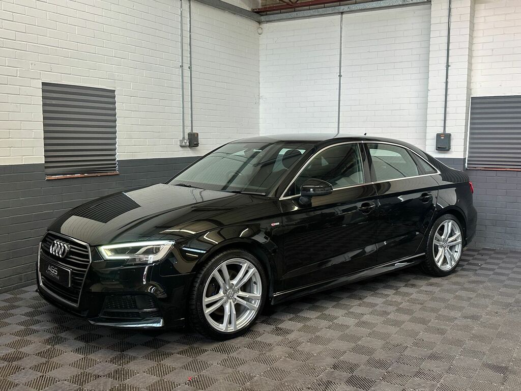 Audi A3 2.0 Tfsi 40 S Line Saloon S Tronic Quat Black #4