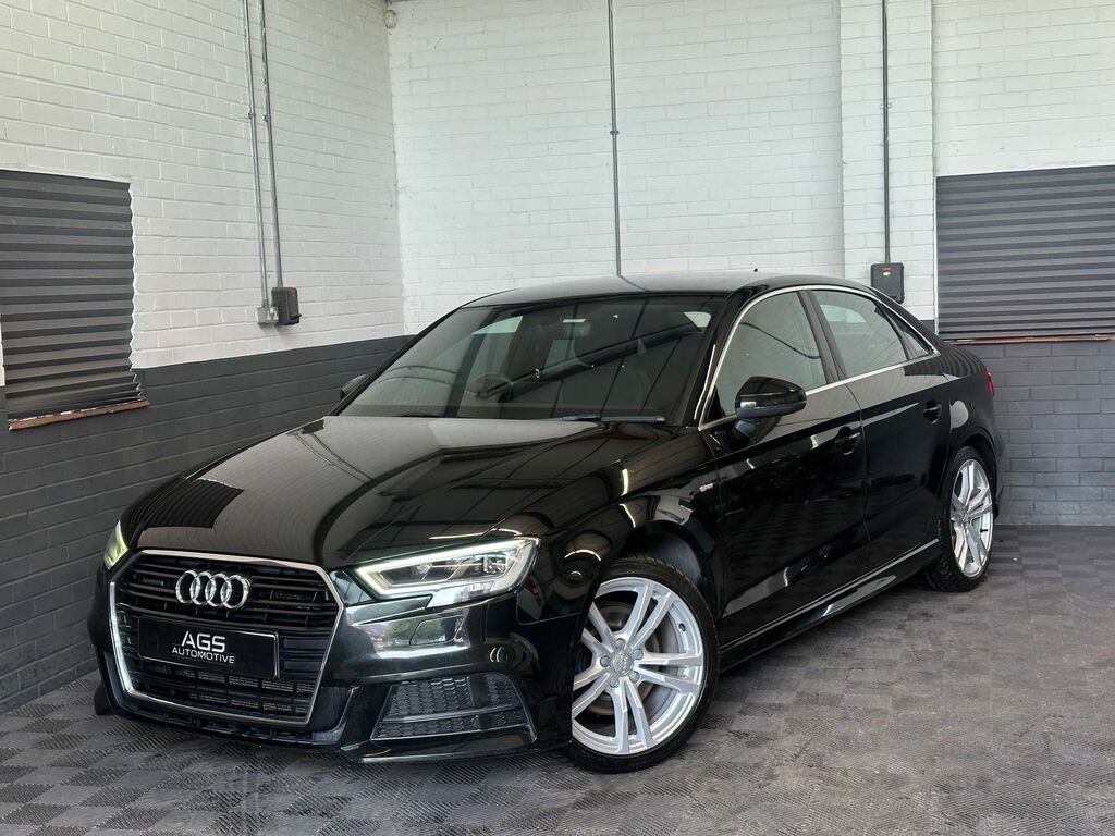 Audi A3 2.0 Tfsi 40 S Line Saloon S Tronic Quat Black