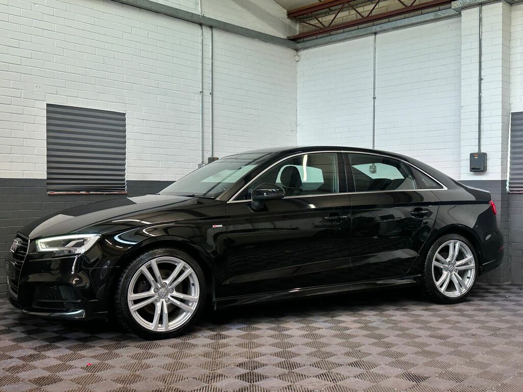 Audi A3 2.0 Tfsi 40 S Line Saloon S Tronic Quat Black #5
