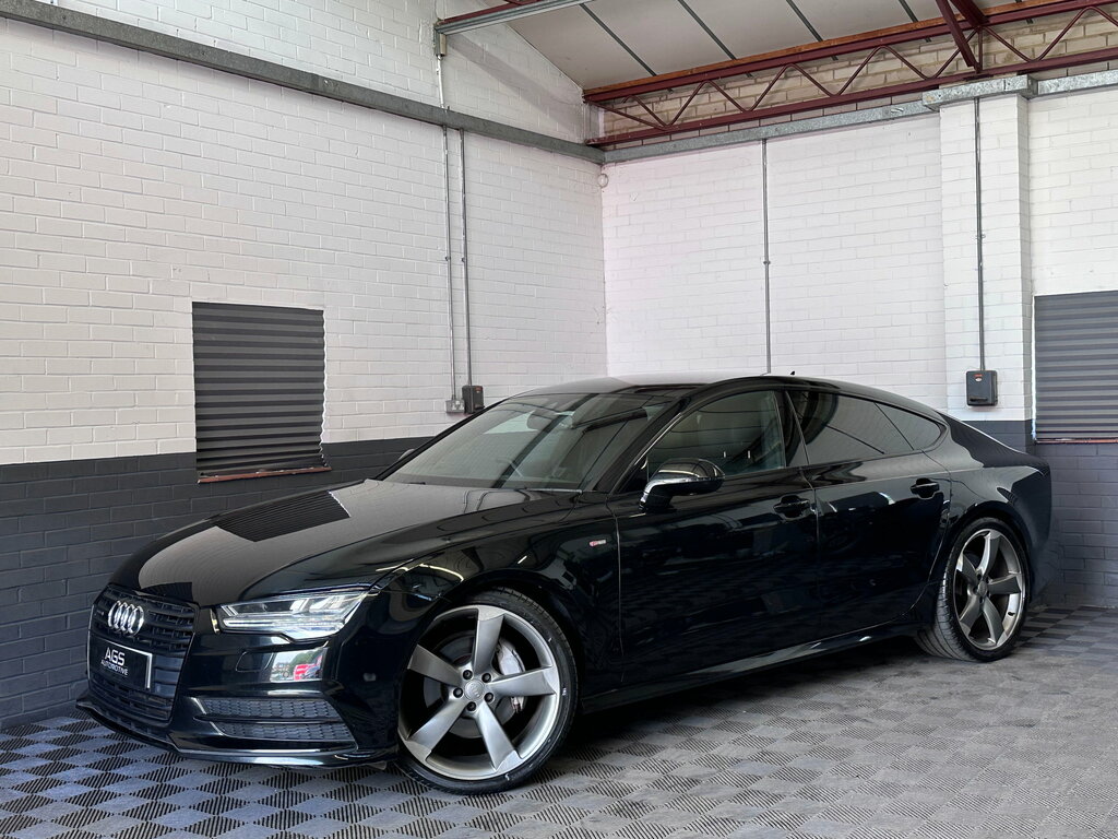 Audi A7 3.0 Tdi V6 Black Edition Sportback S Tr Black #3