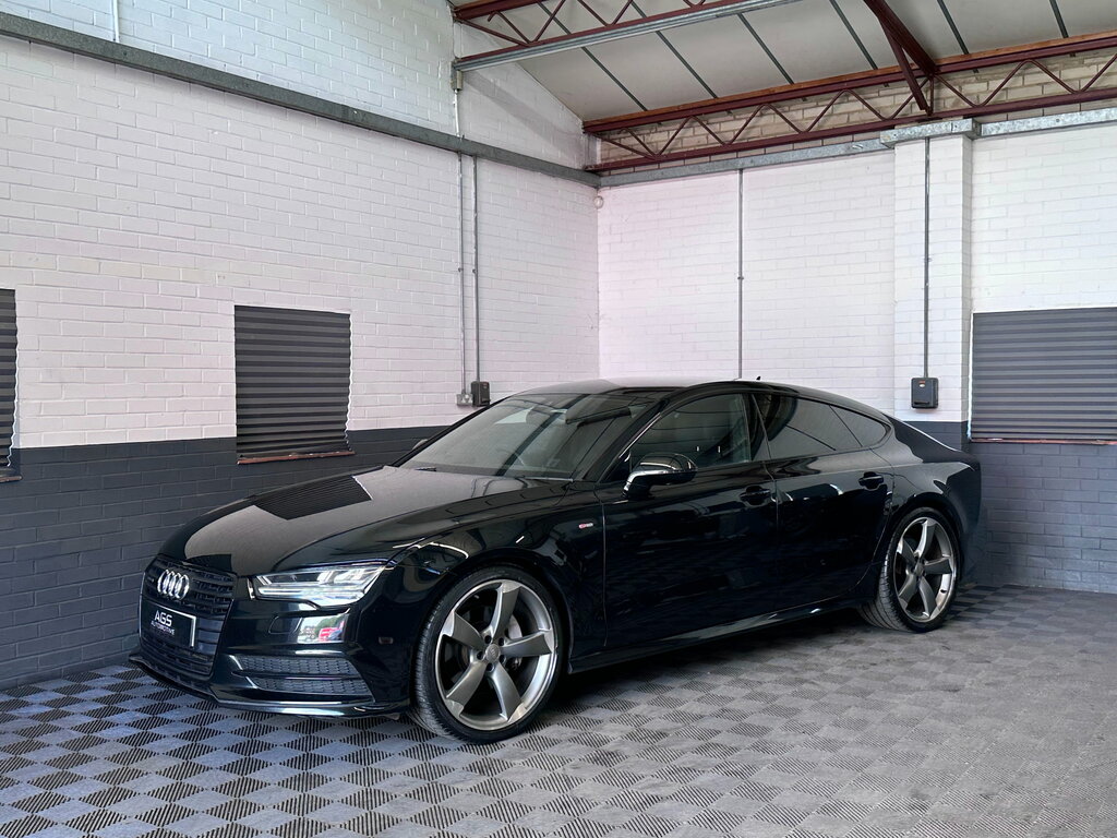 Audi A7 3.0 Tdi V6 Black Edition Sportback S Tr Black #5