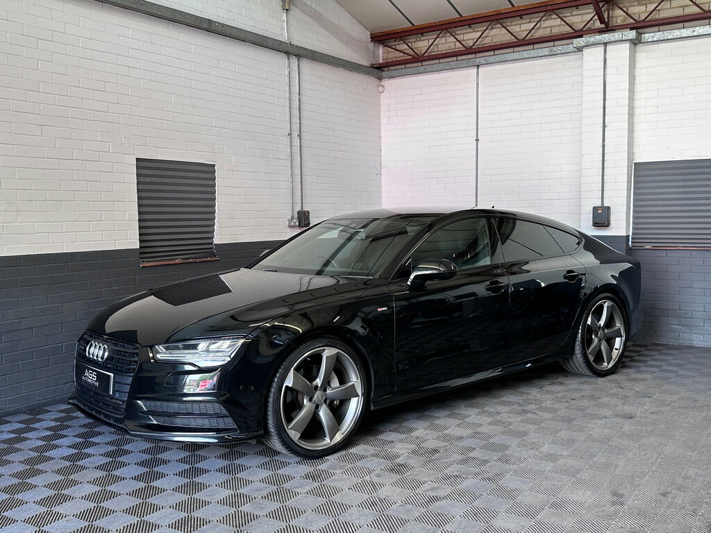 Audi A7 3.0 Tdi V6 Black Edition Sportback S Tr Black #4