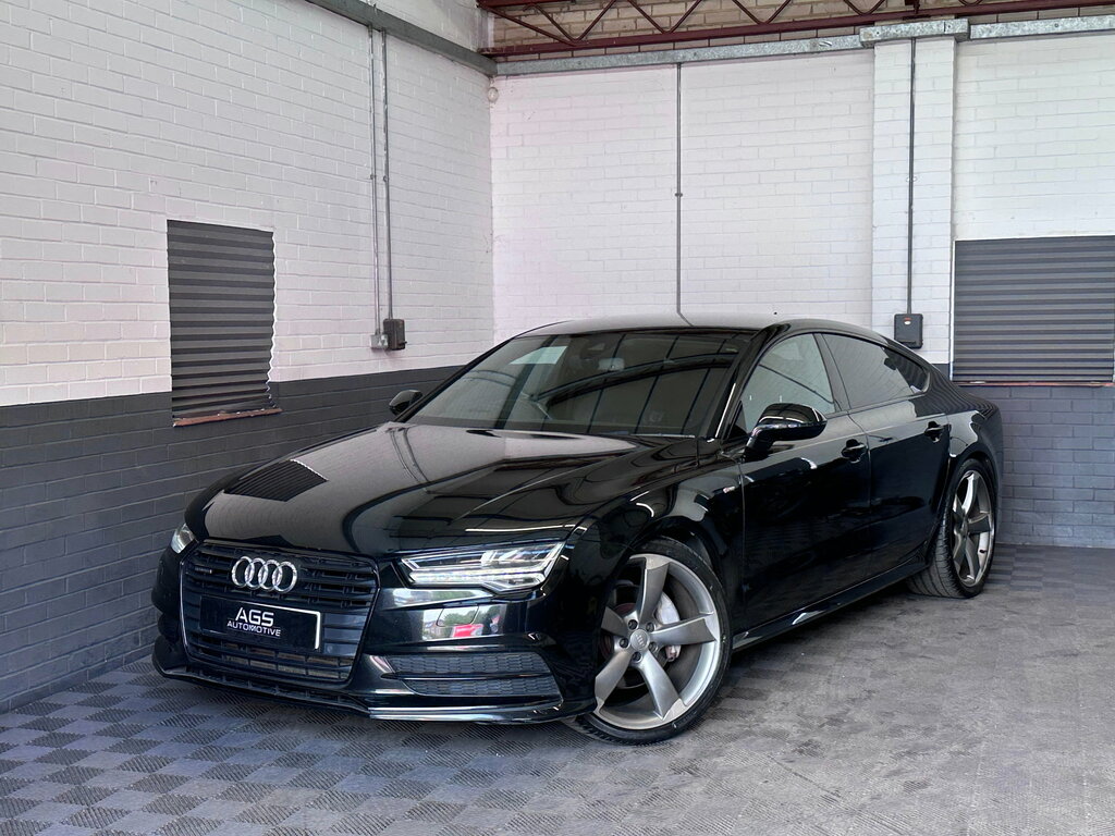 Audi A7 3.0 Tdi V6 Black Edition Sportback S Tr Black #2