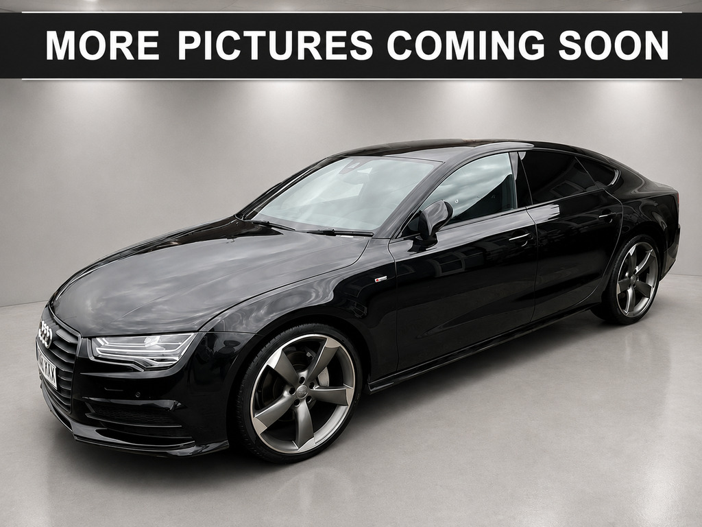 Audi A7 3.0 Tdi V6 Black Edition Sportback S Tr Black