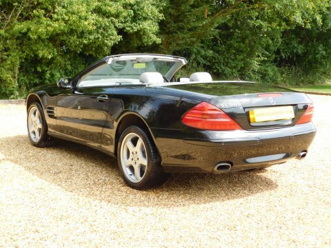 Mercedes-Benz SL Class 5.0 Sl500 Convertible Black #2