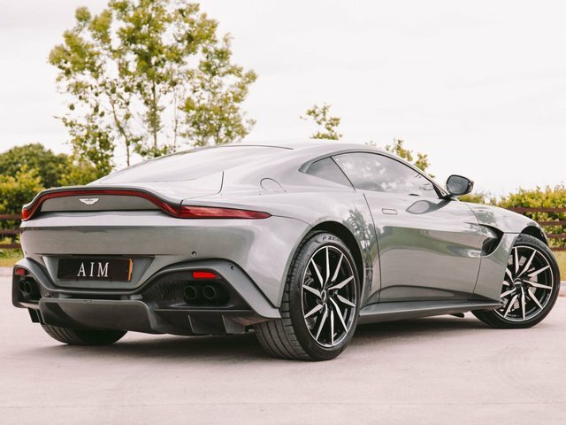 Aston Martin Vantage V8 Coupe Silver #2