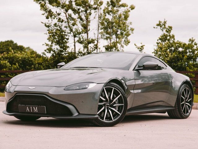 Aston Martin Vantage V8 Coupe Silver