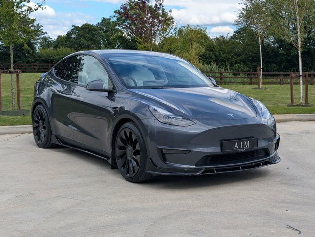 Tesla Model Y Motor Performance Suv Grey #6