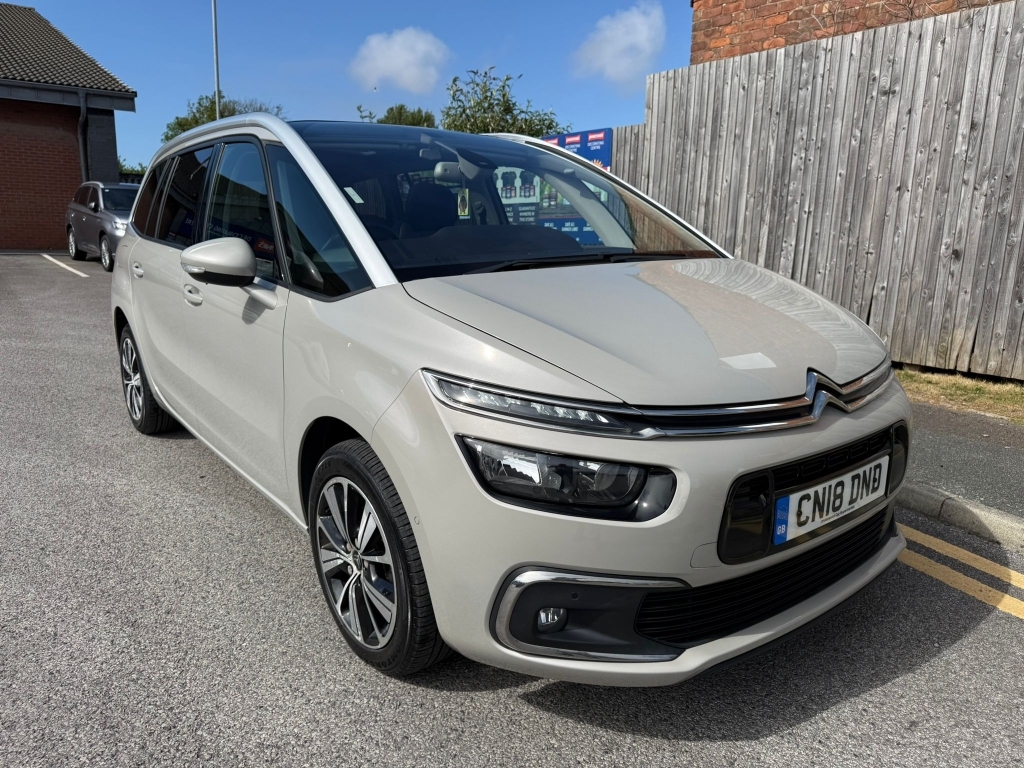 Citroen Grand C4 Picasso Grand Picasso 1.6 Bluehdi Flair S S Beige #2