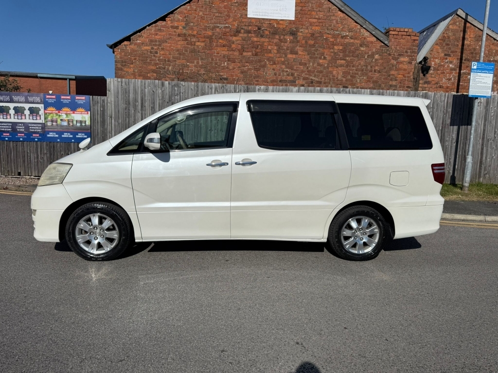 Toyota Alphard Suv Black #6