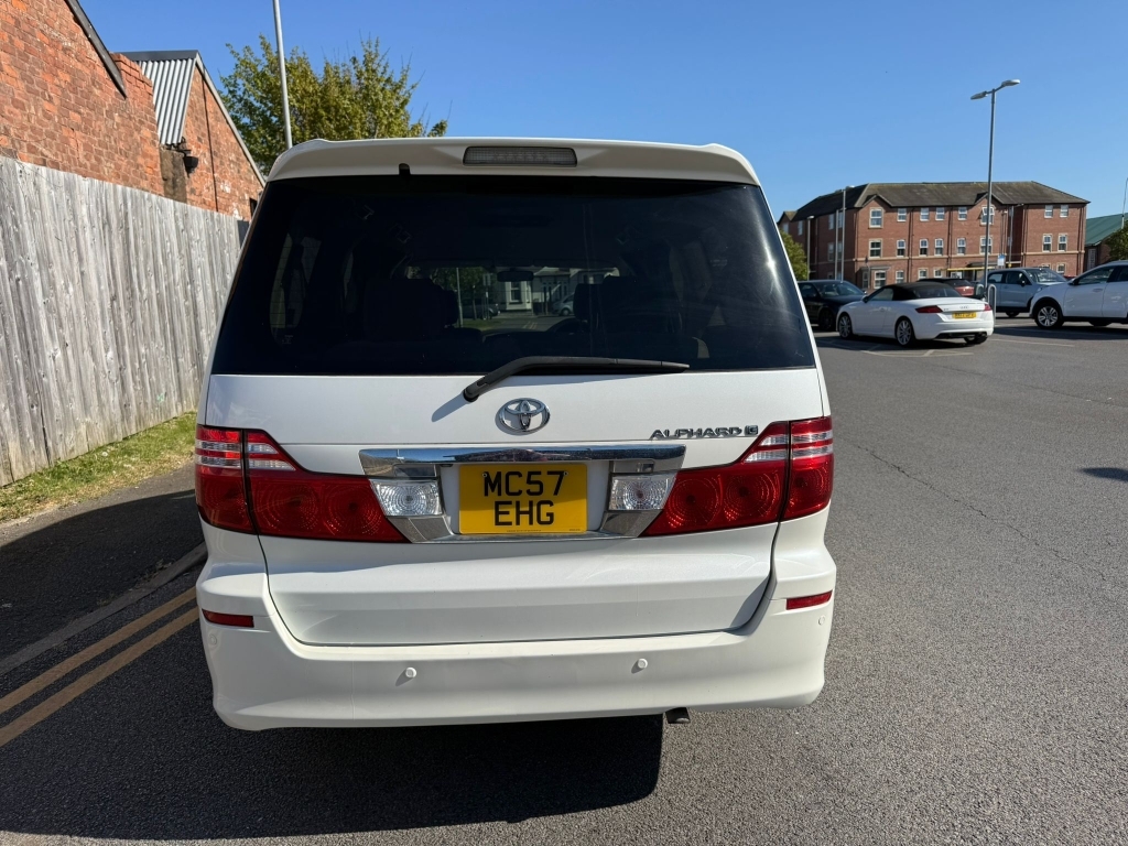 Toyota Alphard Suv Black #8