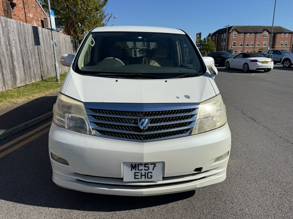 Toyota Alphard Suv Black #3