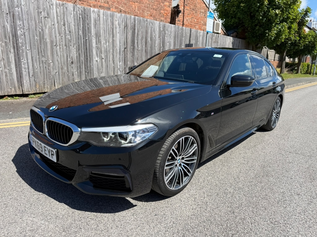 BMW 5 Series 2.0 520D M Sport Black #4