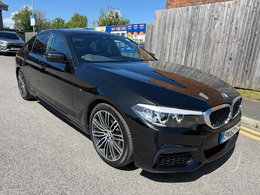 BMW 5 Series 2.0 520D M Sport Black #2