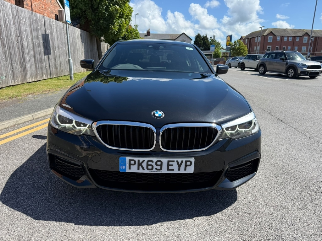 BMW 5 Series 2.0 520D M Sport Black #3