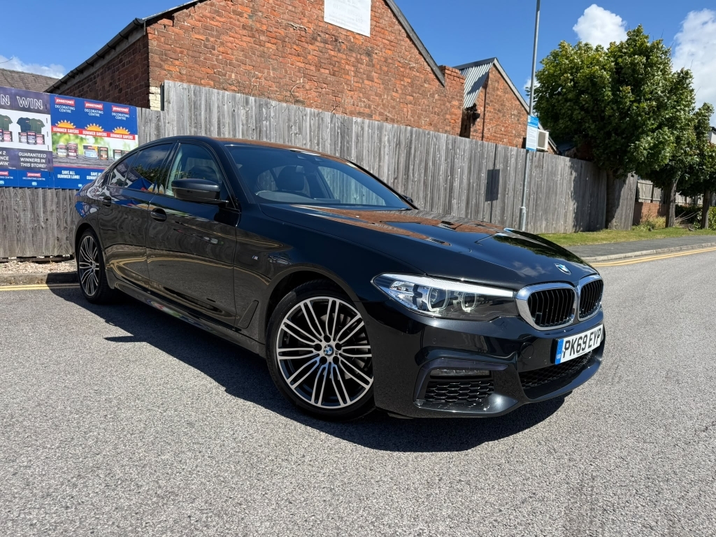 BMW 5 Series 2.0 520D M Sport Black