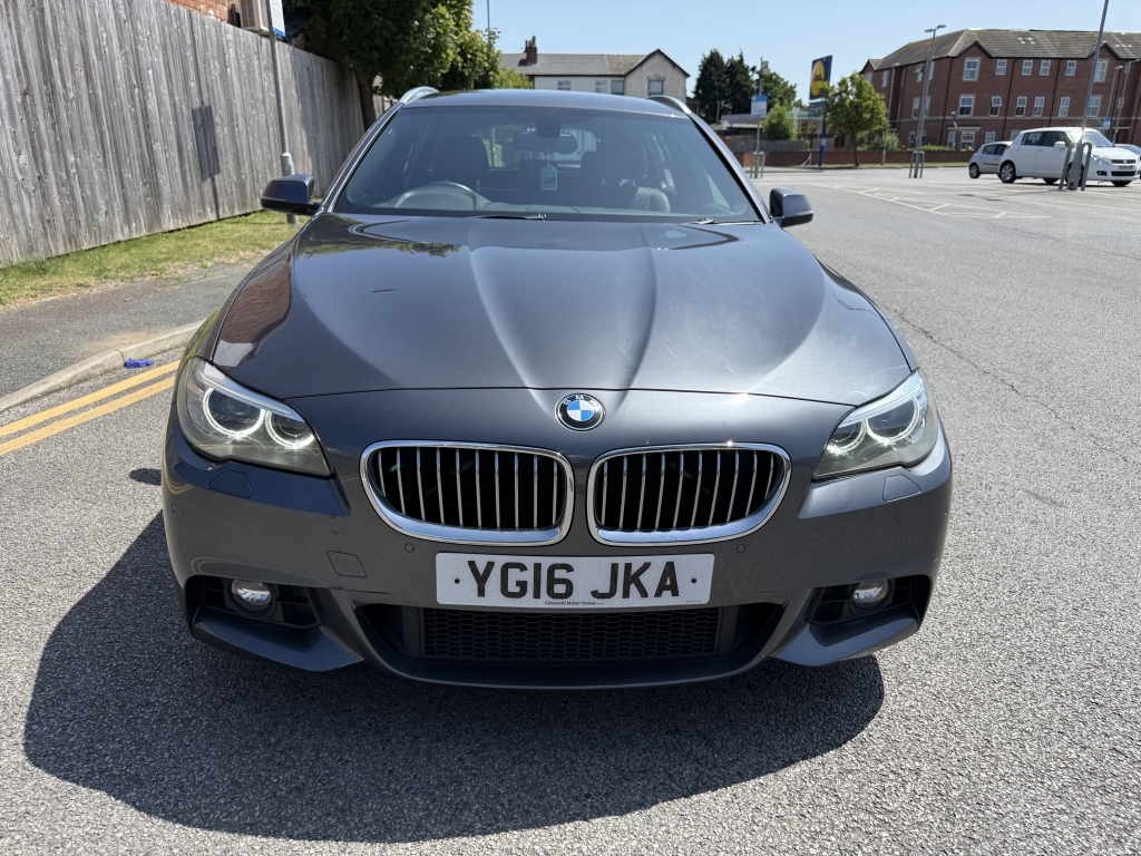BMW 5 Series 2.0 520D M Sport Touring Grey #3