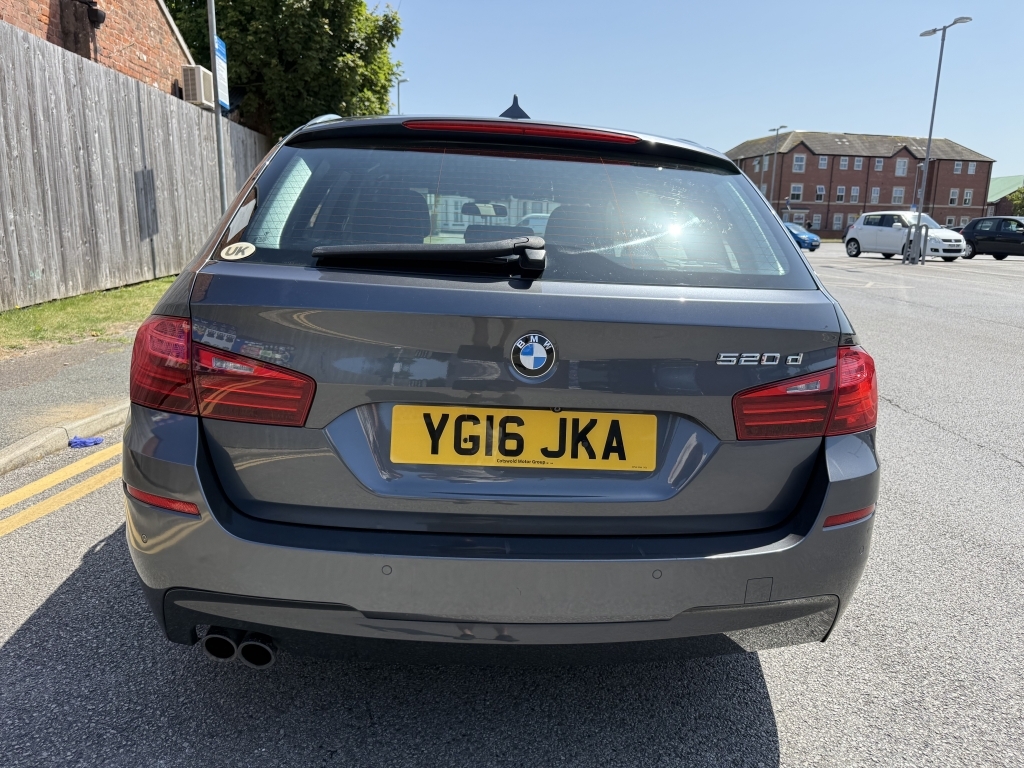 BMW 5 Series 2.0 520D M Sport Touring Grey #6
